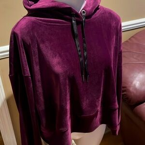 Philosophy velvet hoodie.